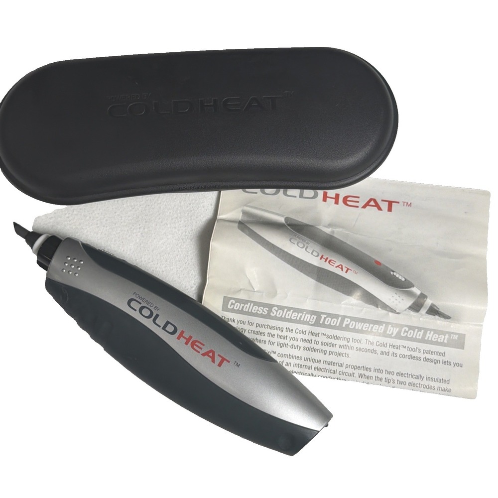 Cold Heat Battery Operated Cordless Soldering Tool with Case